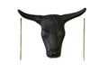 AJ Tack Adult Steer Head Roping Dummy, 20" Horn Spread