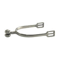 AJ Tack Mens Stainless Steel Soft Touch English Spurs