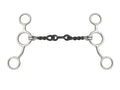 AJ Tack Junior Cow Horse Sweet Iron Dogbone Twisted Gag Bit