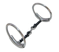 AJ Tack Sweet Iron Dog Bone Twisted Wire Bit