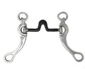 AJ Tack Aluminum Cheeks Swivel Port Spoon Bit