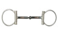 AJ Tack Dee Ring Smooth Snaffle Bit