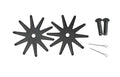 AJ Tack 2 1/8" 10 Point Rowel Package