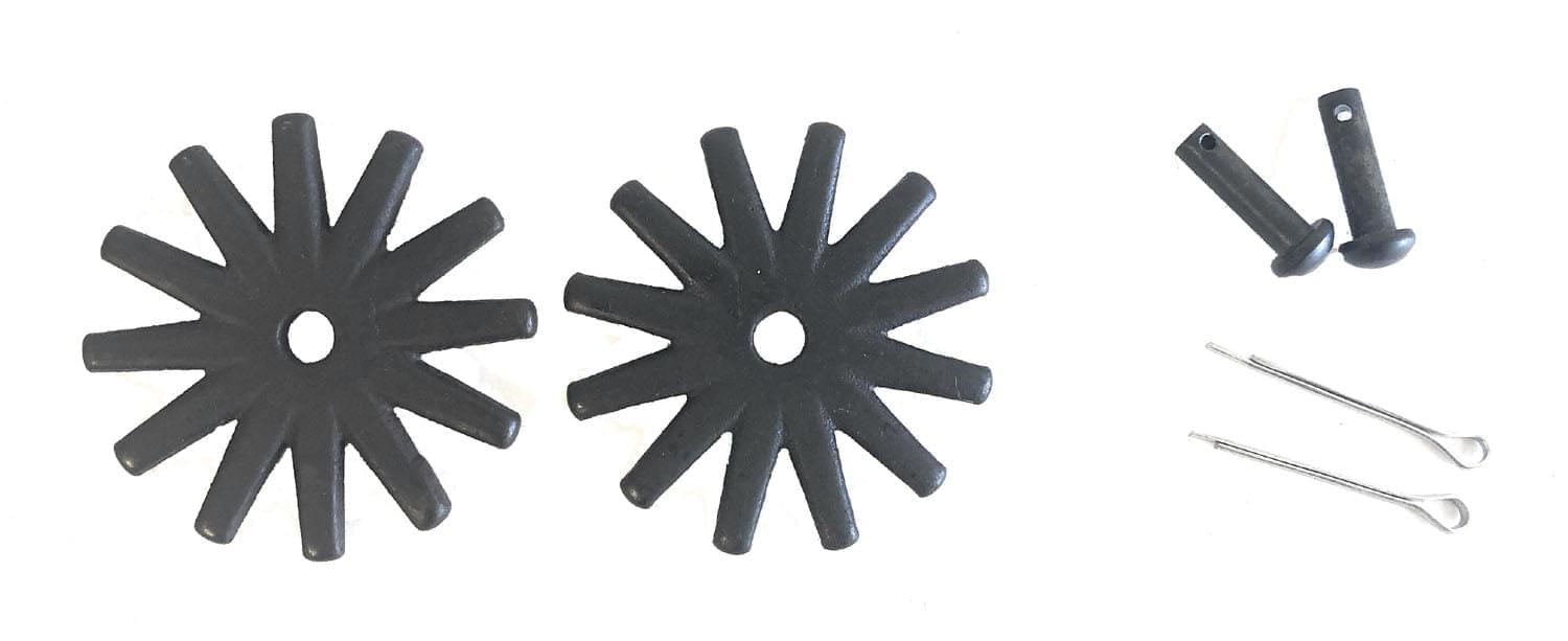 AJ Tack 1 5/8" 12 Point Rowel Package