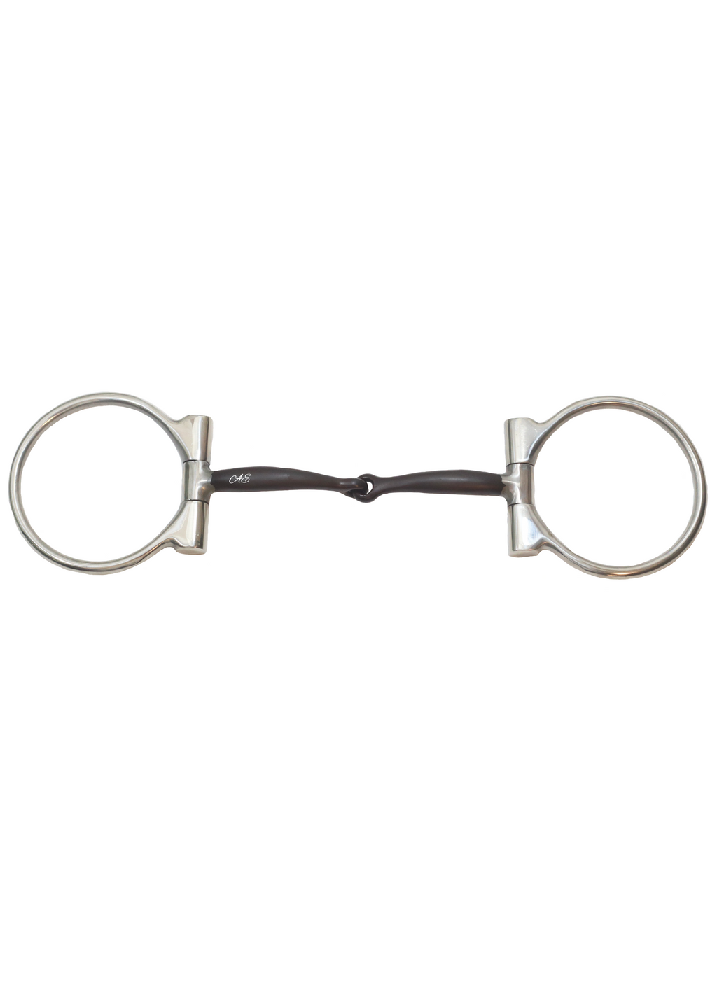 "Signature" Smooth Sweet Iron Dee Snaffle Bit w/Copper Inlay