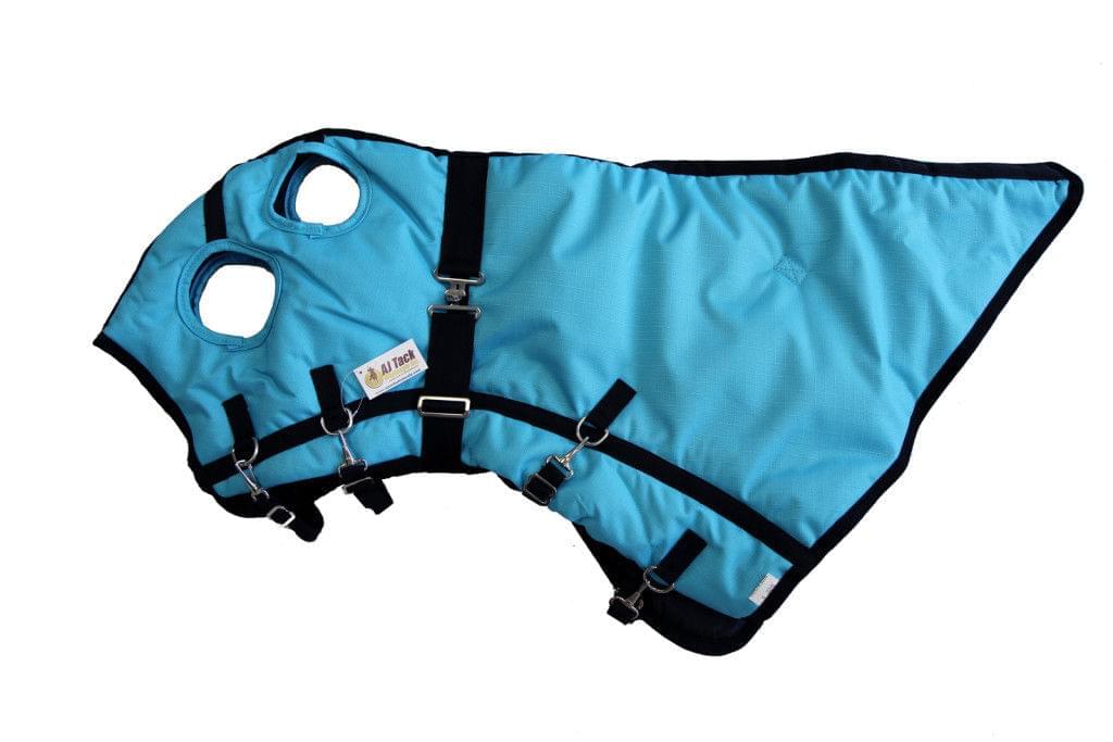 AJ Tack 1200D Waterproof Hood - Turquoise